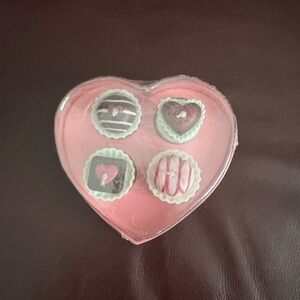 White barn truffle bonbon candles